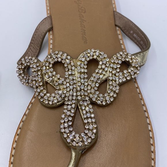 tommy bahama RN#86549 rhinestone sandals woman’s 9 - Picture 2 of 8